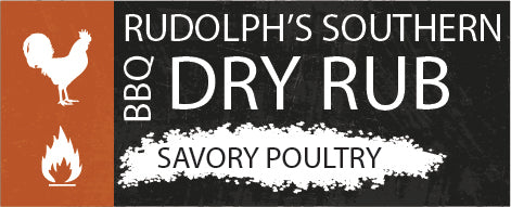 Rudolph’s Southern BBQ Savory Poultry Rub (16 oz)